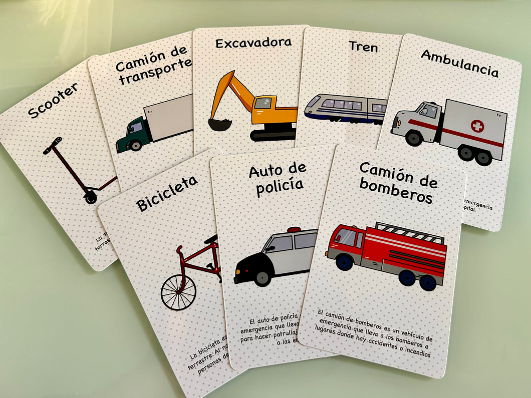 Tarjetas de Vehículos