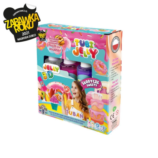 Set Tubi Jelly 3 colores
