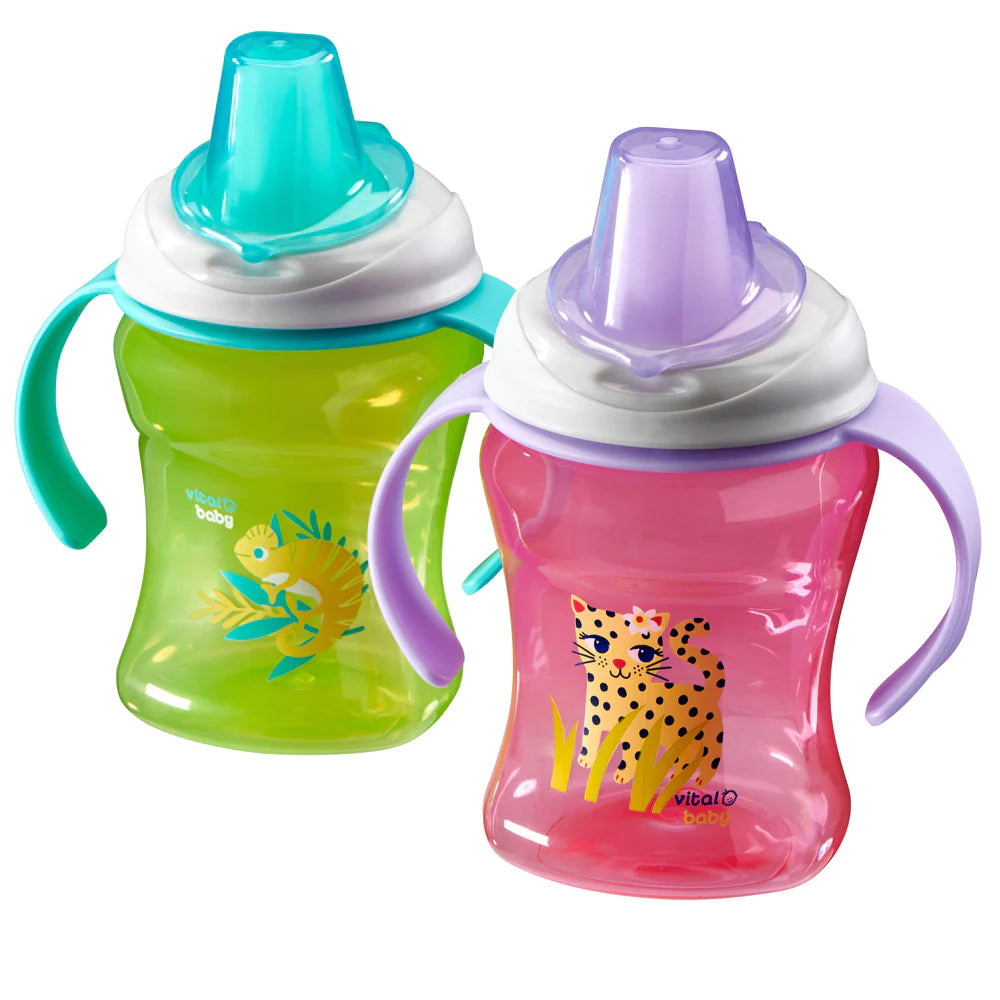 VASO EASY SIPPER CON ASAS EXTRAÍBLES 260ML VITAL BABY